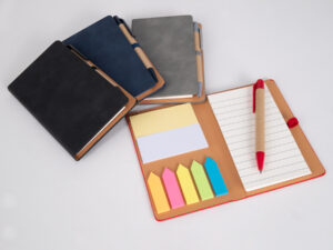 Libreta eco-cuero con Bolígrafo
