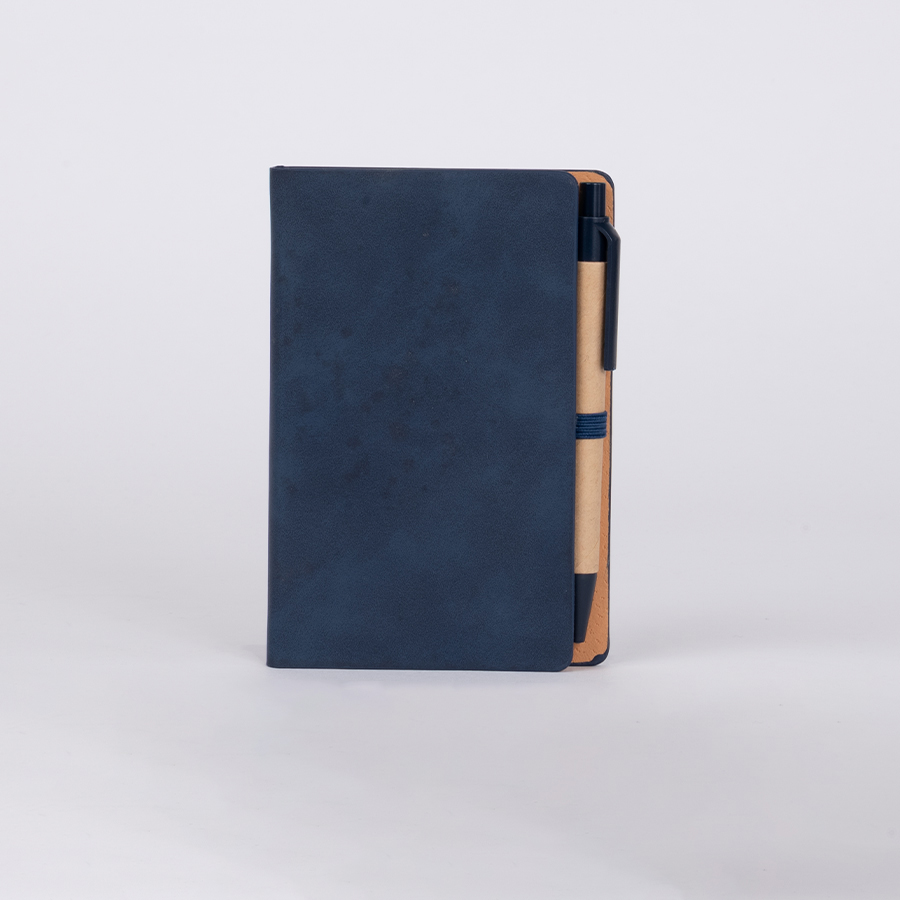 Libreta eco-cuero con Bolígrafo Libreta eco-cuero con Bolígrafo - Image 6