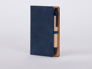 Libreta eco-cuero con Bolígrafo Libreta eco-cuero con Bolígrafo