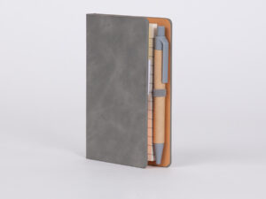 Libreta eco-cuero con Bolígrafo Libreta eco-cuero con Bolígrafo