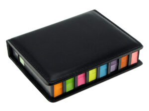 Set post it de PU negro - vista 2