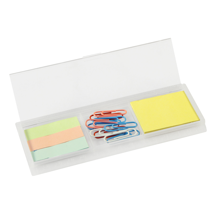 Porta post-it con clips Porta post-it con clips
