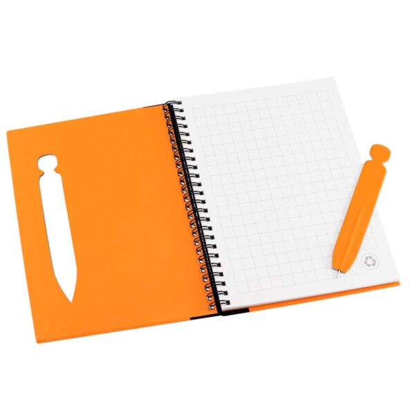 Cuaderno ecológico tapa dura Cuaderno ecológico tapa dura - vista 3
