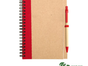 Libreta ecológica 1/2 oficio con lápiz