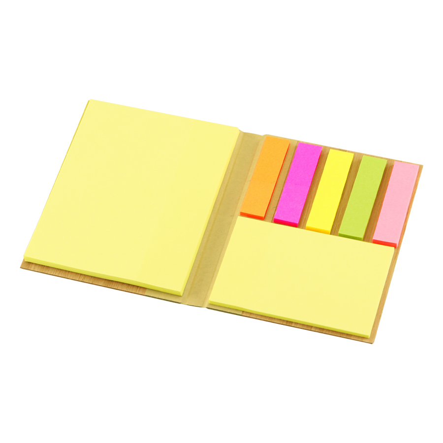 Set porta post it bamboo Set porta post it bamboo - vista 3