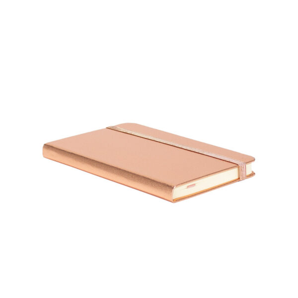 Libreta tapa dura encobrizada