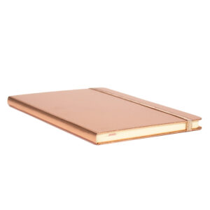 Cuaderno tapa dura encobrizada