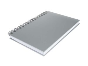 Cuaderno Matemáticas Tapa Dura Plateada