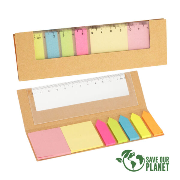 Set ecológico con regla
