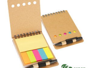Memo set ecológico con bolígrafo