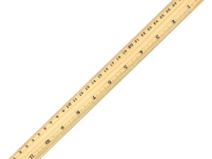 Regla de madera 30 cm Regla de madera 30 cm - vista 2