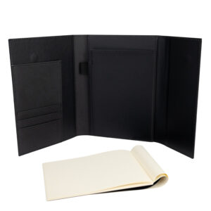 Carpeta con libreta de apuntes boss