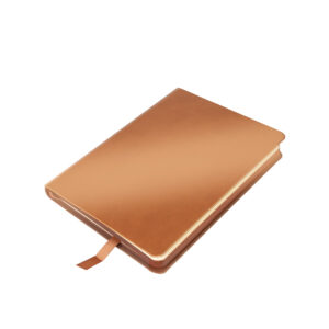Libreta bolsillo encobrizada