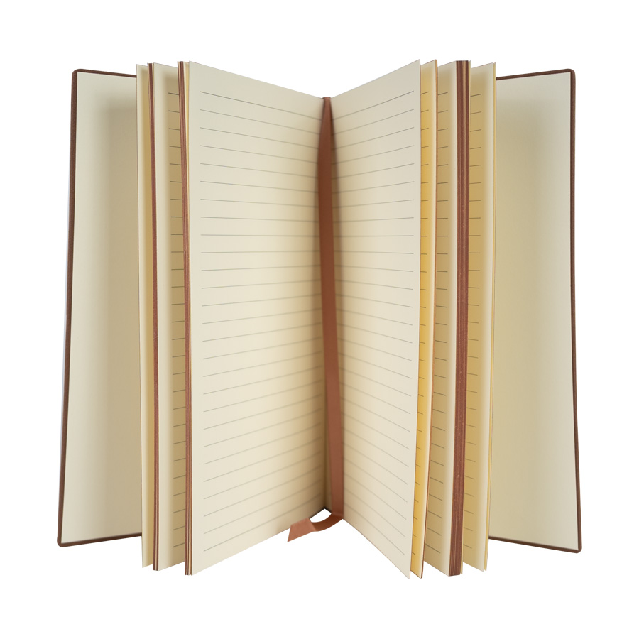 Cuaderno corporativo encobrizado Cuaderno corporativo encobrizado - vista 3