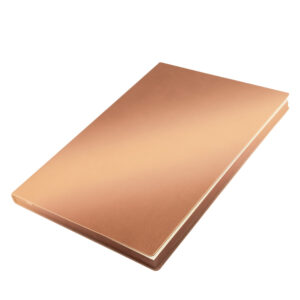 Cuaderno corporativo encobrizado