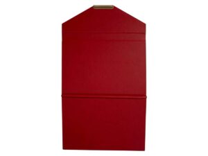 Deluxe Cuaderno de PU-eco-cuero con cierre imantado "ENVELOPE"