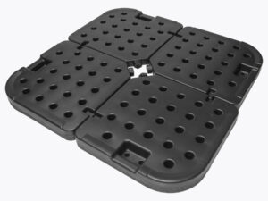 Set de 4 bases rellenables