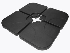 Set de 4 bases rellenables