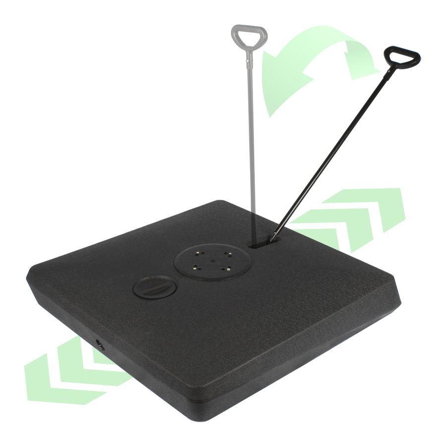 Base rellenable para quitasol de 3x3 Base rellenable para quitasol de 3x3 - vista 2