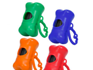 Set Hueso Con 15 Bolsitas Para Residuos De Mascotas