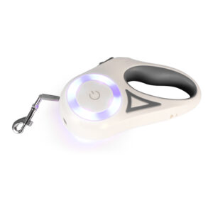 Correa extensible de 3mts para mascota, con linternas LED