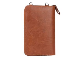 Porta-documentos y celular de eco-cuero