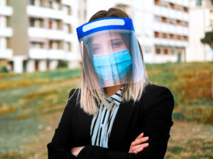 Set de 10 face shield - escudo facial