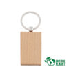 Llavero rectangular de madera
