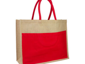 Bolso Yute Con Bolsillo