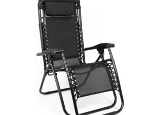 Reposera plegable con toldo