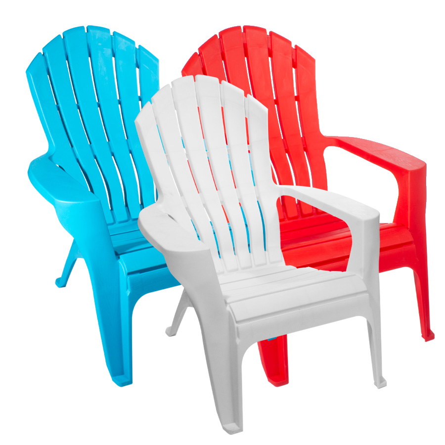 Silla plástica adirondack Silla plástica adirondack
