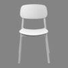 Silla apilable de plástico rígido marvin