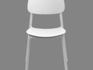 Silla apilable de plástico rígido marvin
