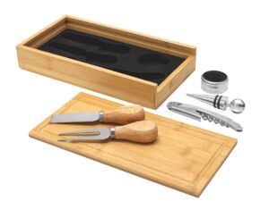 Set de vino y tabla para quesos winchester