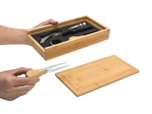 Set de vino y tabla para quesos winchester