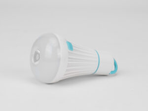 Lámpara colgante tipo ampolleta de 1w con 6 led