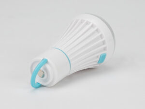 Lámpara colgante tipo ampolleta de 1w con 6 led