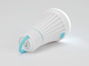 Lámpara colgante tipo ampolleta de 1w con 6 led