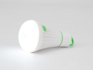 Lámpara colgante tipo ampolleta de 1w con 6 led