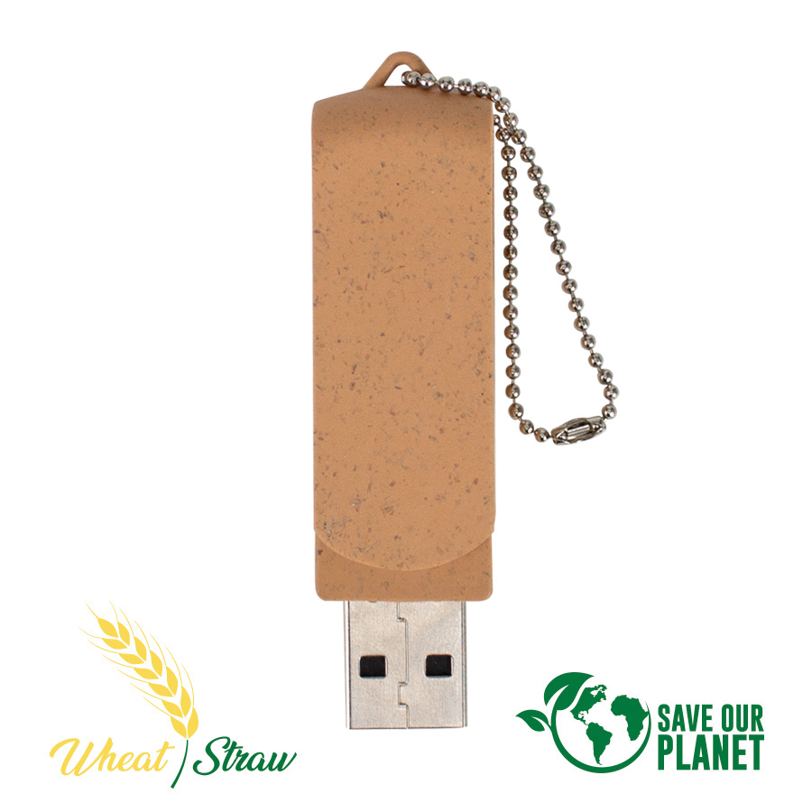 Pendrive 16gb de caña de trigo Pendrive 16gb de caña de trigo - vista 6