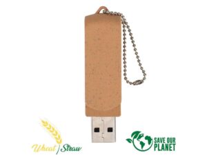 Pendrive 16gb de caña de trigo
