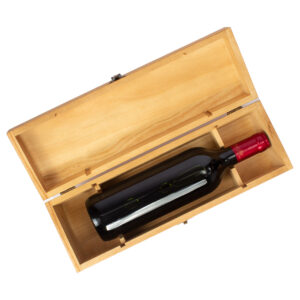 Caja de madera natural para vino - vista 6