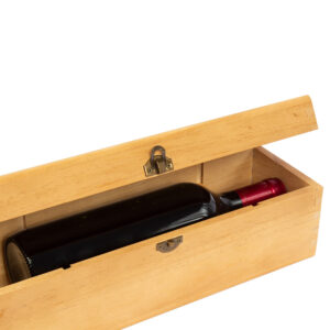Caja de madera natural para vino - vista 5
