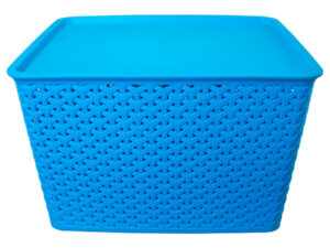 Canasto Plástico 24 Lt Con Tapa Canasto Plástico 24 Lt Con Tapa