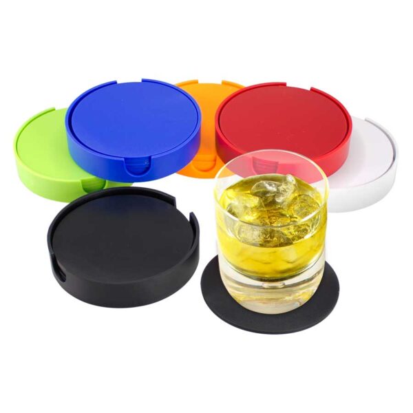 Posavasos plástico colores