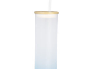 Botella vidrio borosilicato sublimación, tapa bamboo Botella vidrio borosilicato sublimación, tapa bamboo - vista 5