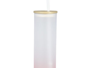 Botella vidrio borosilicato sublimación, tapa bamboo Botella vidrio borosilicato sublimación, tapa bamboo - vista 8