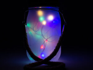 Farol Frasco LED solar Sublimación