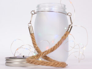 Farol Frasco LED solar Sublimación