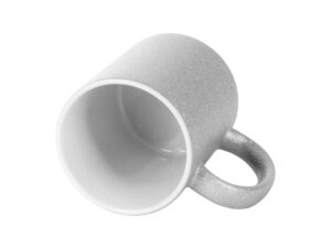 Tazón glitter plateado sublimación